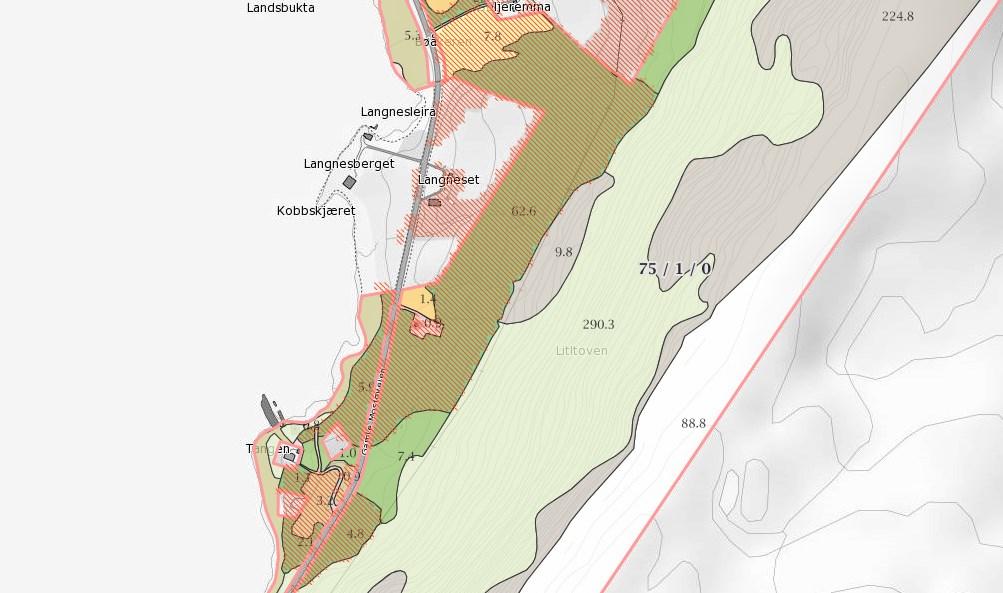 Side 6 av 7 Leirfjord kommune har gjort en foreløpig vurdering om at tiltaket ikke må konsekvensutredes (gitt at teig 45 ikke dyrkes) etter forskrift om konsekvensutredning.