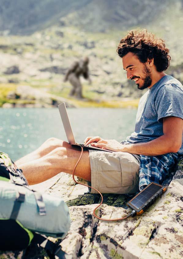 USB-C kontakt for bærbare datamaskiner og andre avanserte enheter.