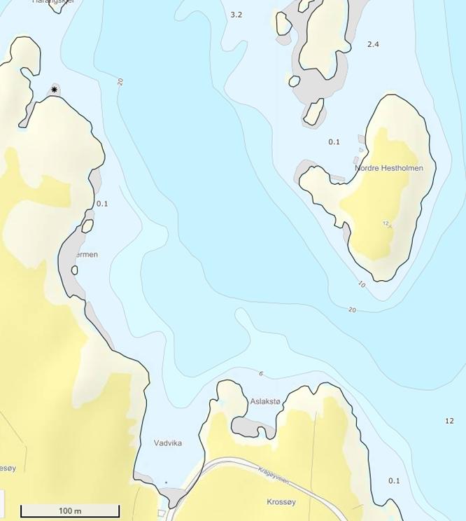 Side: 10/17 Fylkesmannen ønsker ikke at arbeidene skal føre til en spredning av forurensning fra utfyllingsmassene til uberørt sjøbunn.