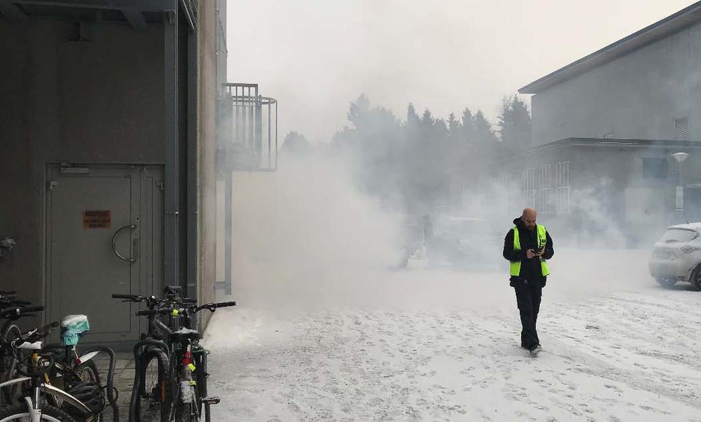 Evakueringsøvelse ammoniakkgass Sakstype: Uvarslet beredskapsøvelse Institutt: SINTEF Energi Dato: 7.