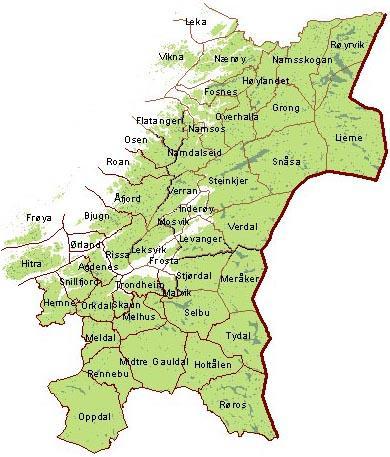 Kontekst og struktur SONER Namdal 460 000 innbyggere (Island: 340 000) Namdal Innherred Nord Innherred Sør Fosen Innherred Nord 45 000 kv.km.