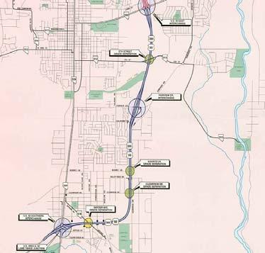 Phase 2B Package 4 will construct the South Carson Interchange and complete the remainder of the project Relieve traffic congestion on Carson Street through Carson City and local streets along the