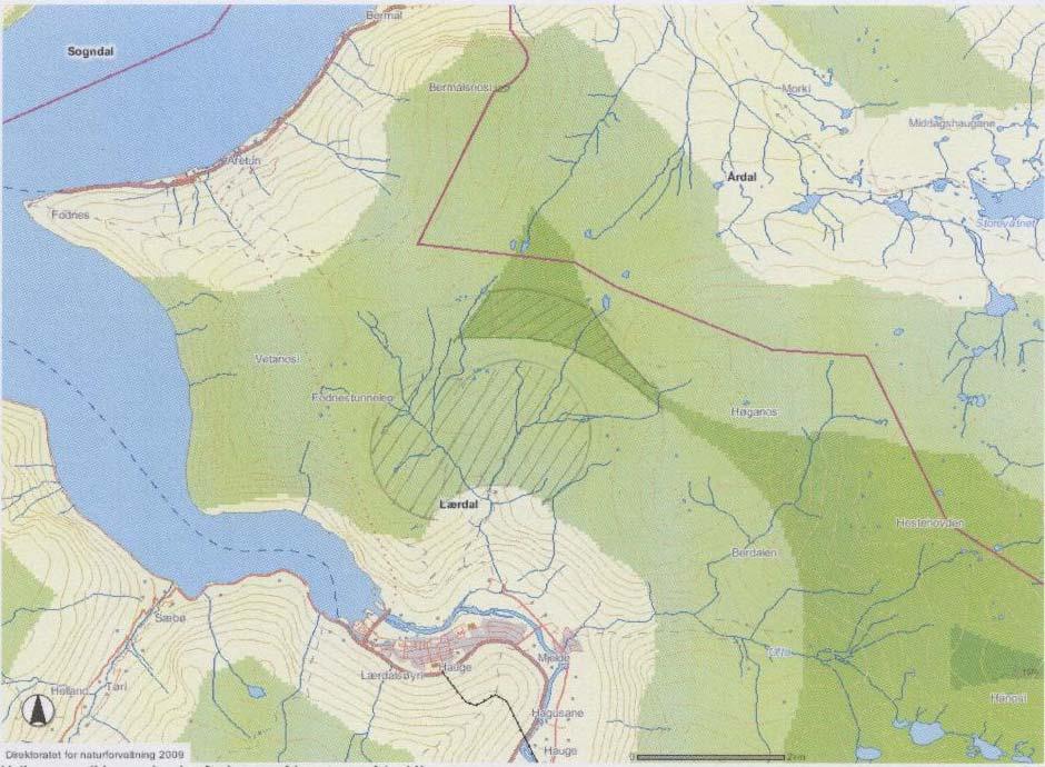 Søknad om konsesjon Side 14 2.6 Forholdet til offentlige planer og nasjonale føringer 2.6.1 Kommuneplan og andre offentlige planer Området er ikke regulert. 2.6.2 Samlet plan for vassdrag Prosjektet er ikke behandlet i Samlet Plan.