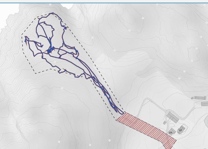 4.1.7 Rødliste arter Det er ikke registrert noen rødliste arter innenfor plangrensen. Etter befaring vurderes potensiale for rødlistede plantearter som lavt.