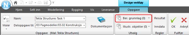 På Oppgave-fanen i den dynamiske utvalgsdialogen, velger du de oppgavene som