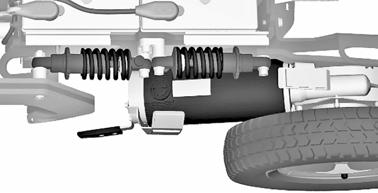 Konstruksjon og funksjon Drivpakke og støtdempere Rullestolen er utstyrt med to støtdempere og en drivpakke for hvert drivhjul. FORSIKTIG!