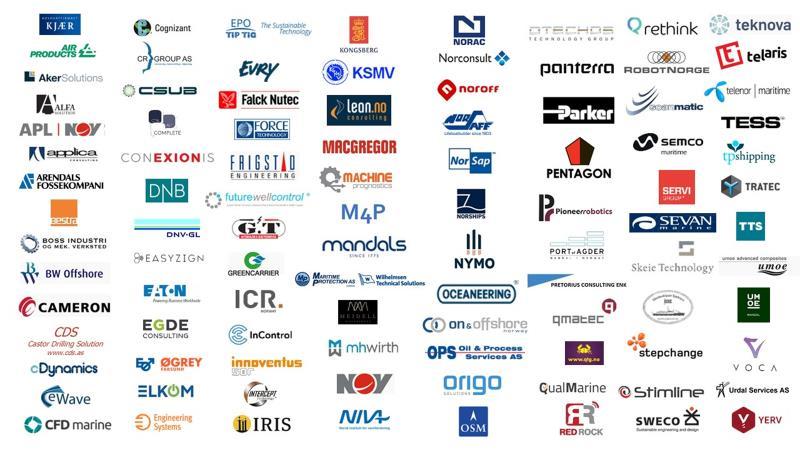 etablerte markeder O&G og maritime sektor