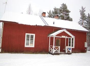 Mulig innkvarteringssted for flyktninger når de kom til Jokkmokk. Foto: Oddmund Andersen. I Suorvvá var det også en stor matsal.