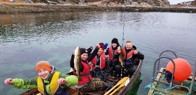 magesekken på torsken. Påskemysterium på 5. trinn.