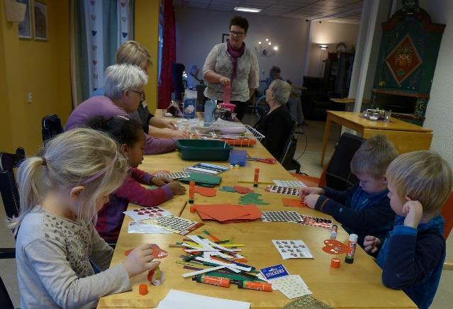 Det ble lagt til rette for oppgaver og aktiviteter til både å undre seg