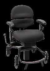 Om VELA Tango 500-stoler VELA Tango 500 Post 2 VELA Tango 500E Post 6 VELA Tango 500 med ALB-rygg (Active Lumbar Backrest) har en unik, todelt, ergonomisk formet rygg.