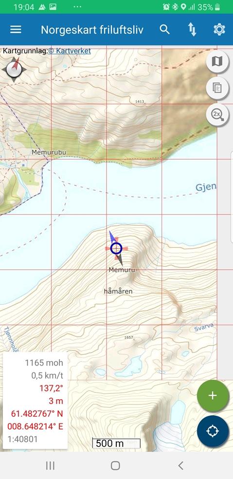 Vi må derfor be om løyve til å sette ein relestasjon (link) på sørsida av Gjende om lag vis a vis Memurubu. Omtrenteleg plassering er vist på kartutsnitt.