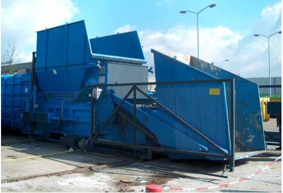 Til anlegget fås en rekke ekstrautstyr som forenkler avfallshåndteringen, avhengig av type avfall og maskinens plassering.