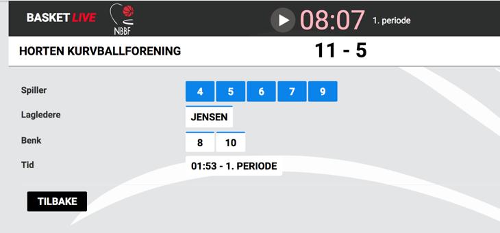 Deretter trykk lagre for å komme tilbake til hovedsiden for registrering. NB!