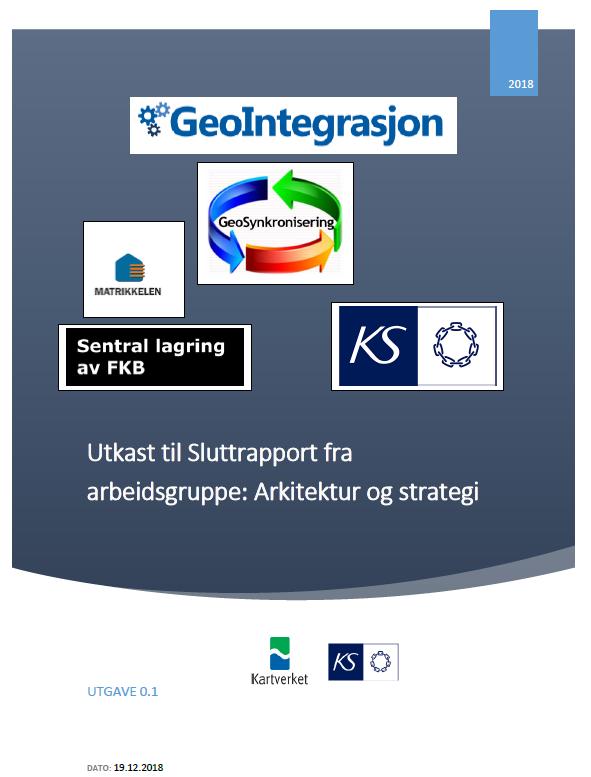 SLUTTRAPPORT FRA ARBEIDSGRUPPE: ARKITEKTUR OG STRATEGI