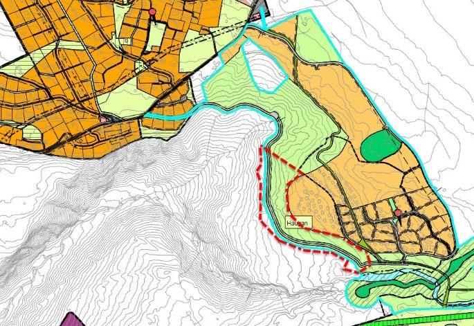 4 Områdeplan Haugan Områdeplan for Haugan ble vedtatt 29.03.2012.
