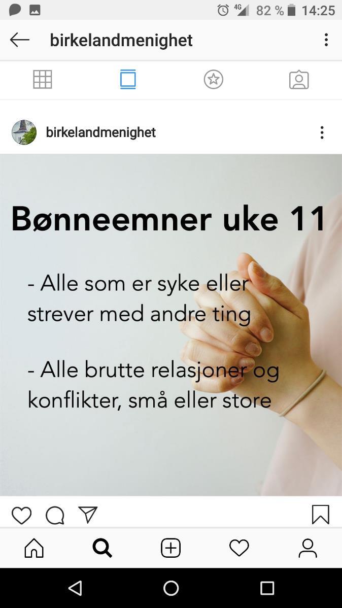 Vi ønsker å