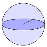 Sylinder G = π (3 cm) 2 = 28,26 cm 2 V = 28,26 cm 2 12 cm = 339,12 cm 3 = 12 cm = 3 cm Volumet kan også regnes i ett regnestykke: V = π (3 cm) 2 12 cm = 339,12 cm 3 Kule Å kunne formelen for volumet