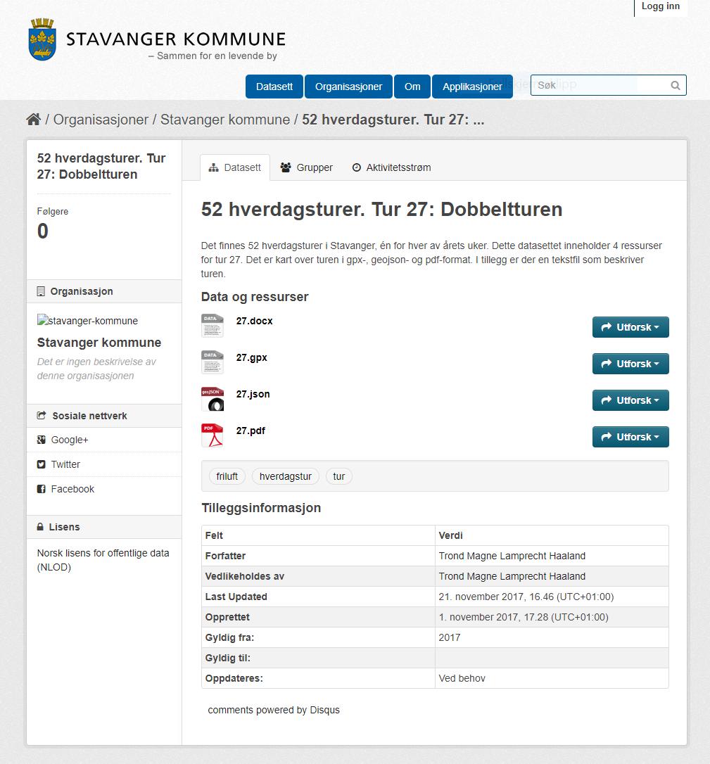 ÅPNE DATA