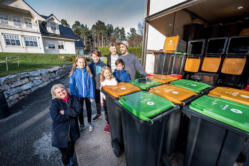 Kundane våre Kundar i tolv kommunar ÅRIM har rundt 38 000 kundar vi hentar avfall hos, og omlag 11 000 kundar vi tømmer slam for.