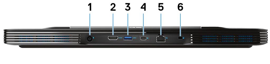 Koble til eksterne enheter som eksterne lagringsenheter og skrivere. Gir dataoverføringshastigheter på opptil 5 Gb/s. 4.