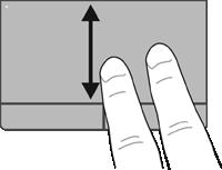 Rulle Rulling er nyttig når du skal flytte opp, ned eller sideveis på en side eller et bilde.