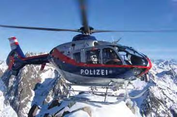 Libelle unterstützt die Bergrettung Der Polizei Hubschrauber der Flugeinsatzstelle Hohenems hat im vergangen Jahr für die Bergrettung 117 Einsätze durchgeführt!
