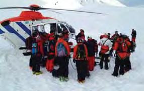 Winter-Gebietsstellenkurs im Schwarzwasser-Gebiet mit Schwerpunkt Lawineneinsatzübung mit Rettungsschleuse und Hubschrauberunterstützung.