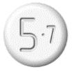 tablett, 7 mm i diameter Zubsolv tablettstempe «.7» på én side «1.