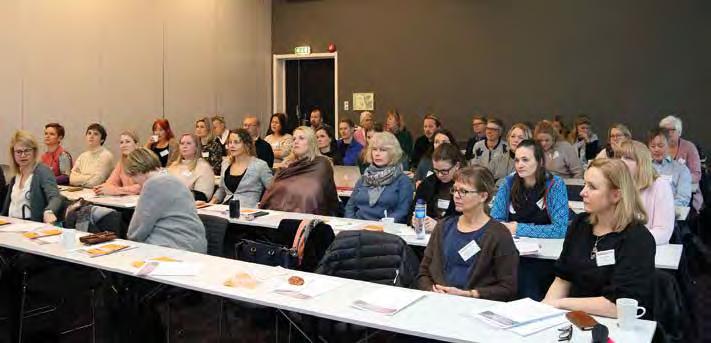 Seminar med tema svangerskap og revmatiske sykdommer 5. februar 2019 hadde Nasjonal kompetansetjeneste for svangerskap og revmatiske sykdommer (NKSR) inviterert til seminar i Bodø.