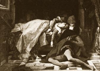 Bij Ingres (1819) en William Dice (1837) komt het net tot de kus, maar kijkt Francesca nog enigszins gereserveerd weg.