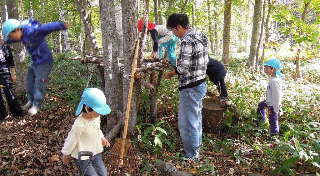 Hokkaido Lake Akan, technology and physical education in the