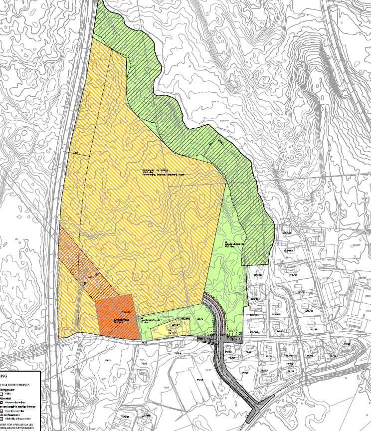 2/5 1 Innledning I forbindelse med utarbeidelse av reguleringsforslag for Stubbengmoen (se Figur 1) på Harestua i Lunner kommune har COWI AS på oppdrag fra Lunner Almenning foretatt en vurdering av