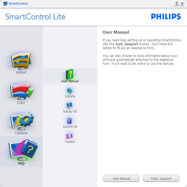 Når den er deaktivert, vil ikke SmartControl Lite kjøre ved oppstart eller være i oppgaveskuffen. Den eneste måten å åpne SmartControl Lite på er fra snarveien på skrivebordet eller programfilen.