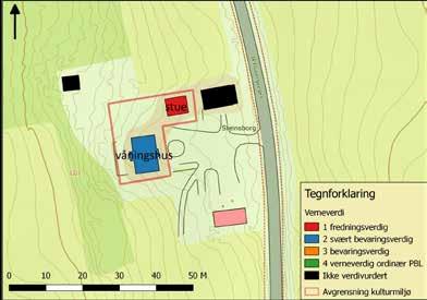 Tingvoll var tingstedet i Land, men i forbindelse med saken mot Nils Nilsen Narumsbakken fremgår det at Stensborg ble brukt som arrestlokale og tingsted. Mordernils satt fengslet her fra 5.