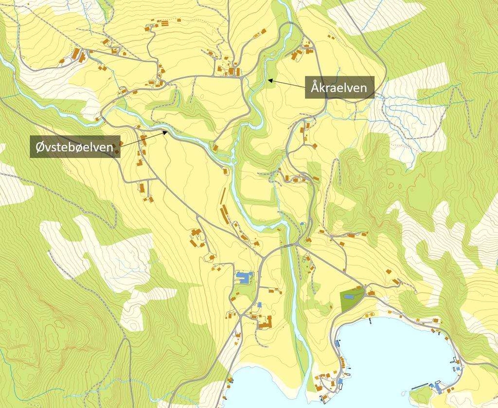 Figur 4 Oversiktskart over nedre