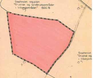 Planavgrensingen i nord er til og med jernbanesporet, og omfattet eiendommene 177/1, 177/2, 177/3,18-19, 177/5, 177/12, 21, 29, 177/16, 177/32 og 177/33 innenfor GNP II B og C.