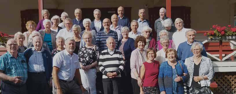 NYHETER Flotte dager på senor-leir på Visthus leirsted Da vi hadde gjort ferdig innrykket ved lunchtider på torsdag 15 august, var vi til sammen med smått og stort 43 personer.