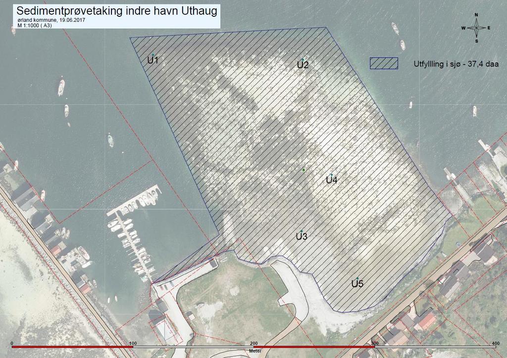 Miljøtekniske sedimentundersøkelser og tiltaksplan 2 av 15 a) b) Figur 2.