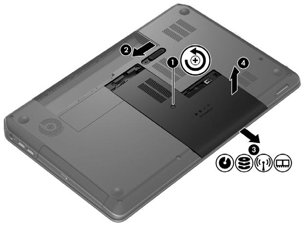 Bytte ut en harddisk FORSIKTIG: Disker og stasjoner er ømtålige datamaskinkomponenter som må behandles med forsiktighet.