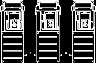 ) Mounting Type B: Side by Side IP20