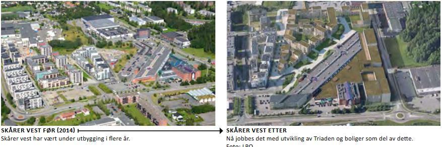 Lørenskog Sentrumsområde Skårer Vest/ Garchinggata - Bolig, næring, kjøpesenter, barnehage, park, gang- og sykkelveier, gatetun mv.