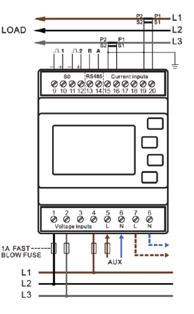 5 x 72 x 65mm (L x B x D) Beschermingsgraad IP51 front Omgevingstemperatuur -25 C tot +55 C Nauwkeurigheid Spanning 0,5% van maximale spanning 0,5% van