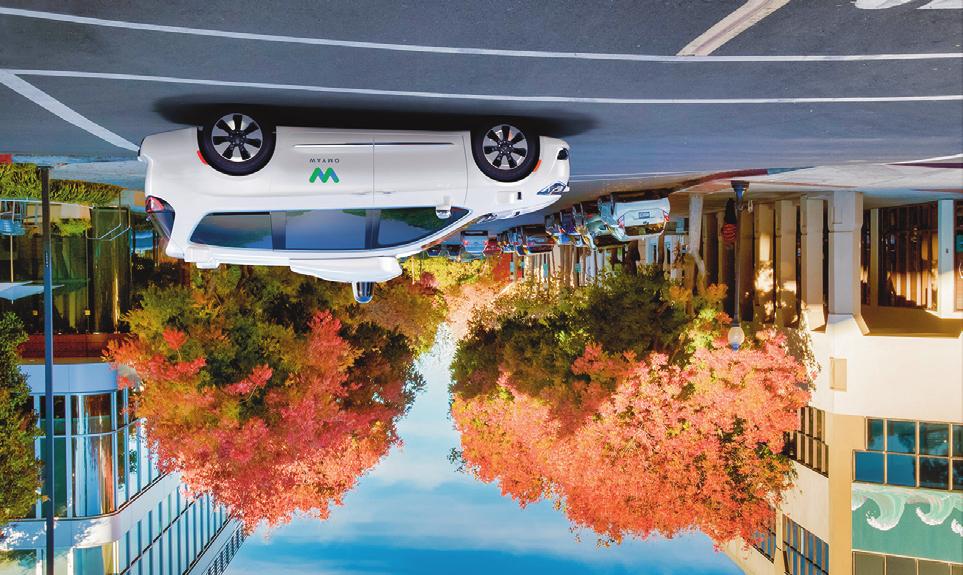 106 Det nye digitale Norge Figur 9.2 Waymo Chrysler Pacifica Hybrid selvkjørende. Foto: Waymo. Hva er så en selvkjørende bil?