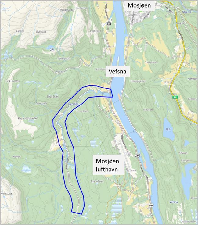 Reguleringsendring av Tverådalsveien Tverådalsveien mellom Nes og Grøvsætera må forsterkes / rettes ut for å kunne ta unna de lange / tunge transportene som er nødvendige i forbindelse med bygging av