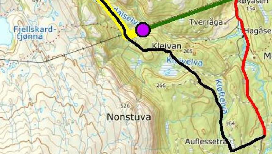 Mulige tiltak ved Fjellgården opprusting av hytta.