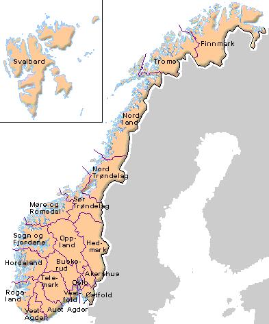 Fylkesmannsinstituttet Kommuner: 428 Fylker/ Fylkeskommuner: