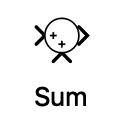 Sum Summerer opp alle inputs. Switch Som forklart i eksempelet over.