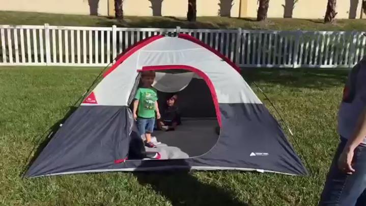 Little Dominoes Topple Out of the Tent