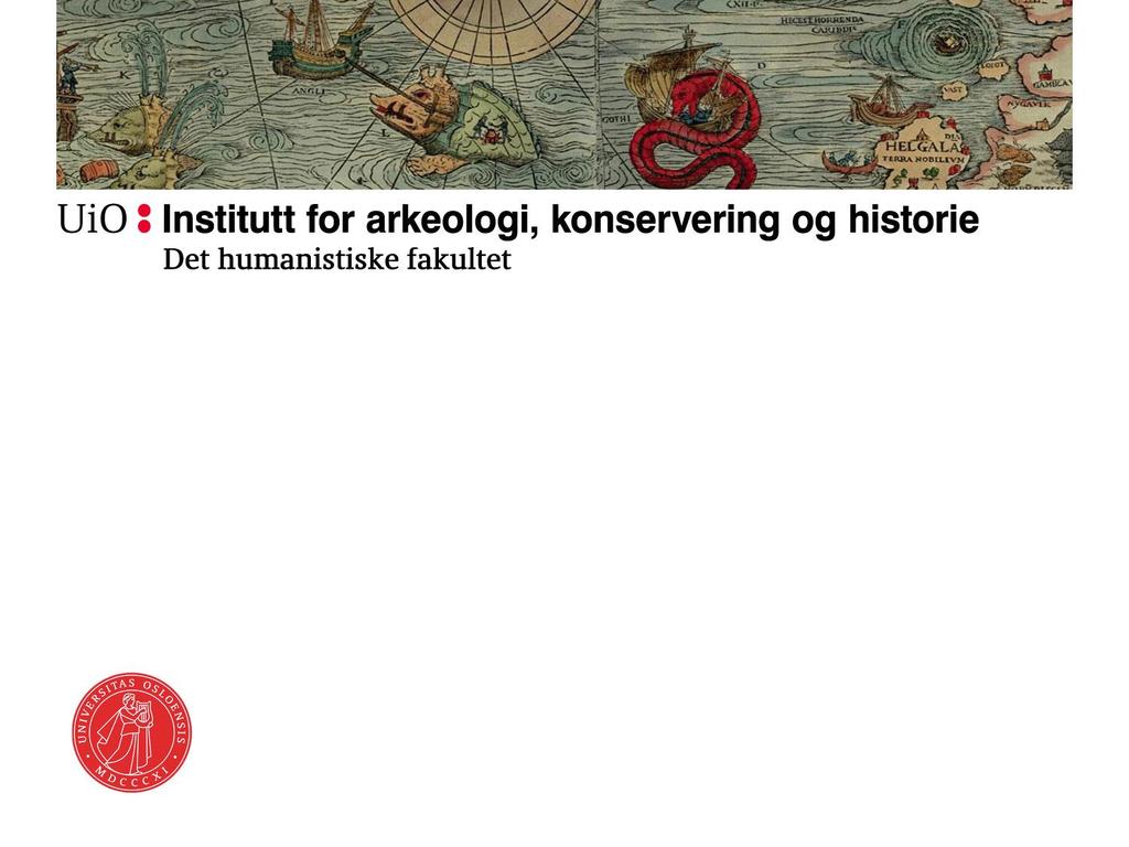 Velkommen til masterprogrammet i historie Professor